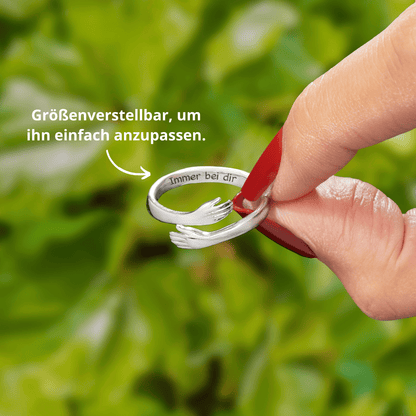 Ring „Umarmung für meine Schwester“