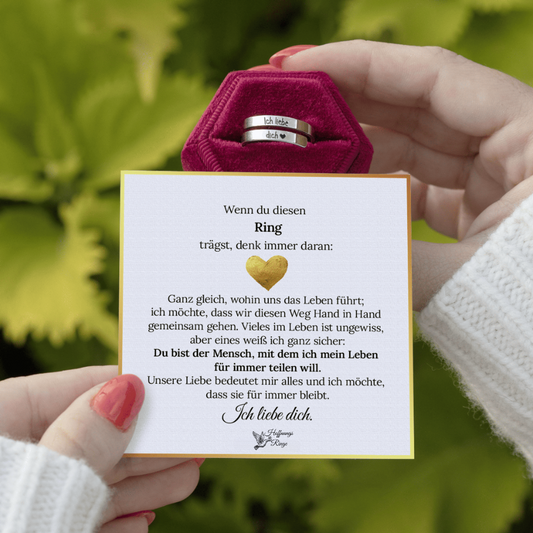 Ring „Ich liebe dich“
