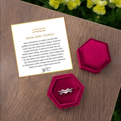Ring „Höhen und Tiefen“ – für meine Tochter